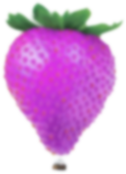 fragola mongolfiera