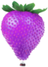 fragola mongolfiera